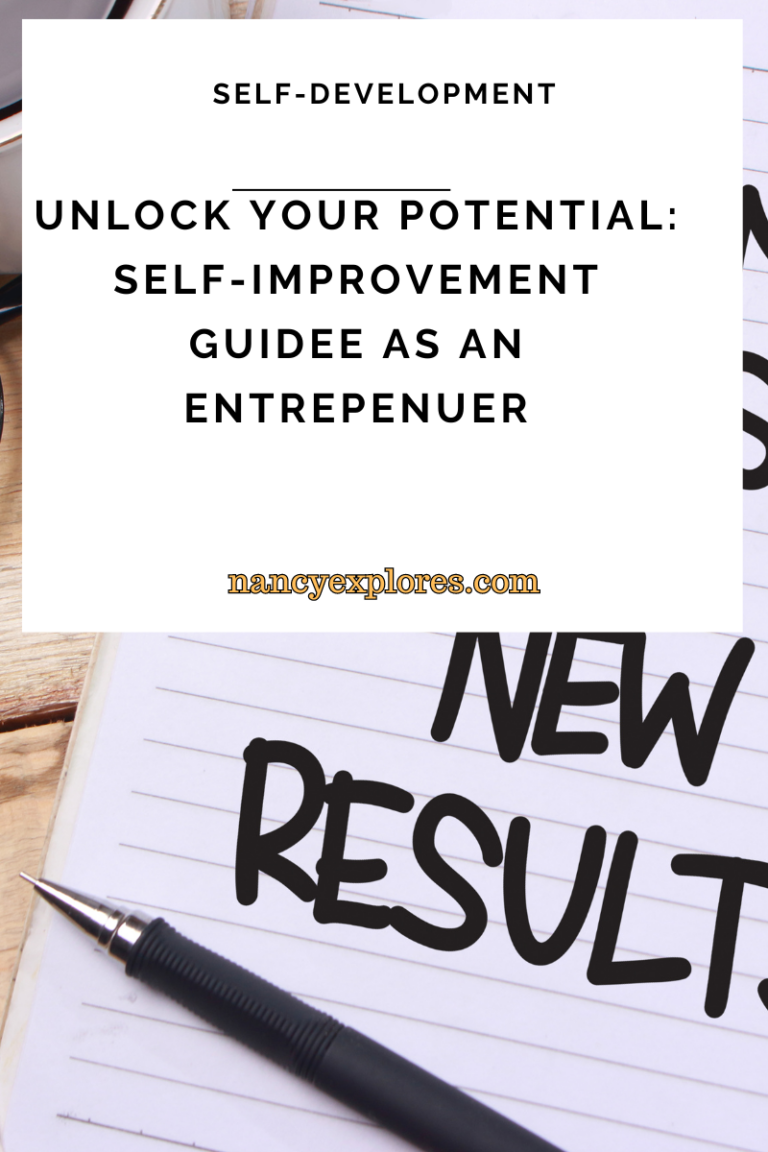 Self-Improvement Guide: Unlock Your Potential